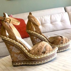Jessica Simpson Cork Wedges
